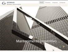 Tablet Screenshot of gondolasymantenimiento.com